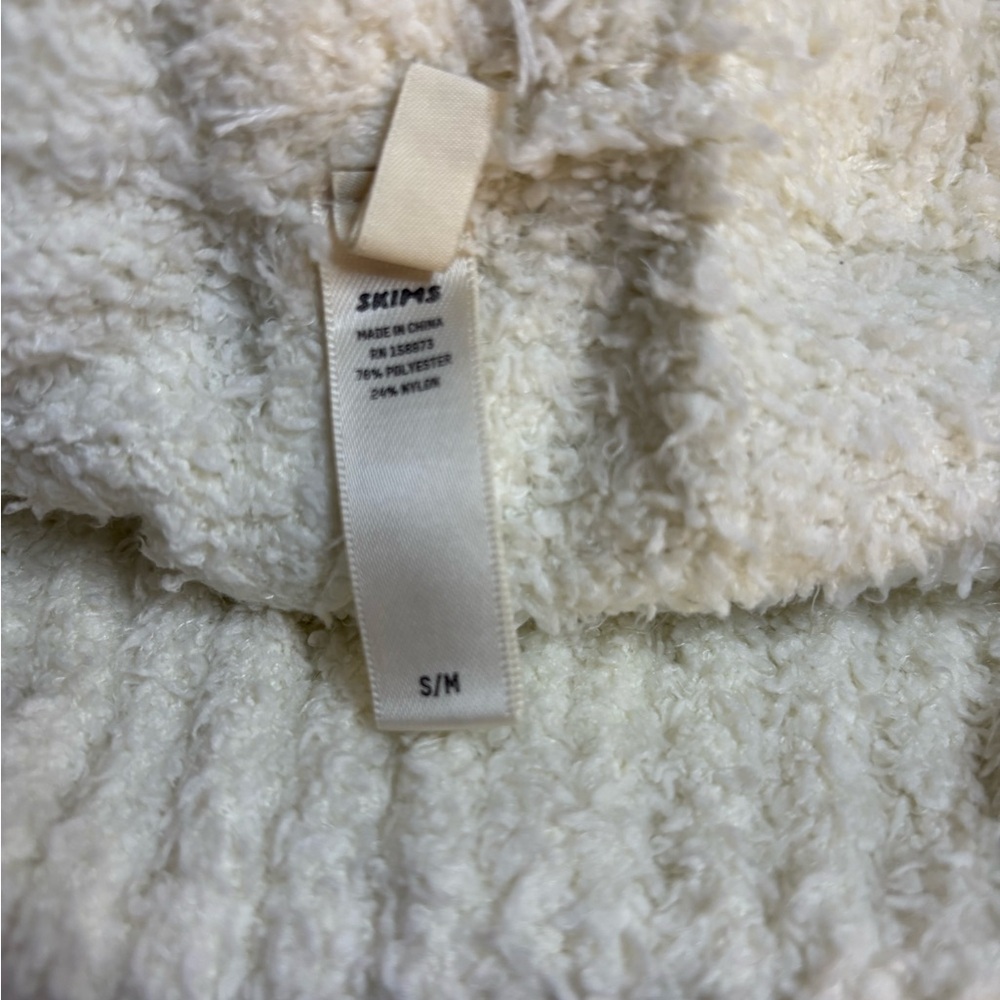 SKIMS Cozy Knit Wide Leg Pants S/M - Picture 6 of 7